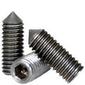 Newport Fasteners Socket Set Screw, Cone Point, 1/4-20 x 5/16", Alloy Steel, Black Oxide, Hex Socket , 5000PK 449766-5000